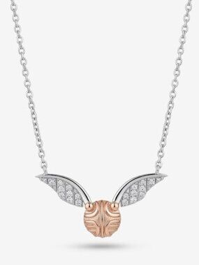 Official Harry Potter Golden Snitch Necklace - 925 Sterling Silver